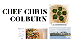 Desktop Screenshot of chefchriscolburn.com
